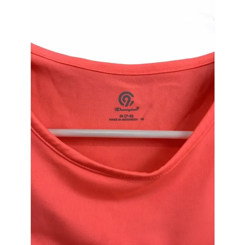 Champion Coral Purple Muscle Tee Medium 7/8